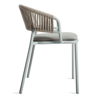 Mate Outdoor Chair en Toohey Breezy Blue - ángulo 4