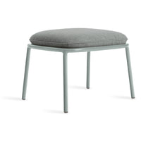 Mate Outdoor Ottoman en Toohey Breezy Blue - ángulo 2
