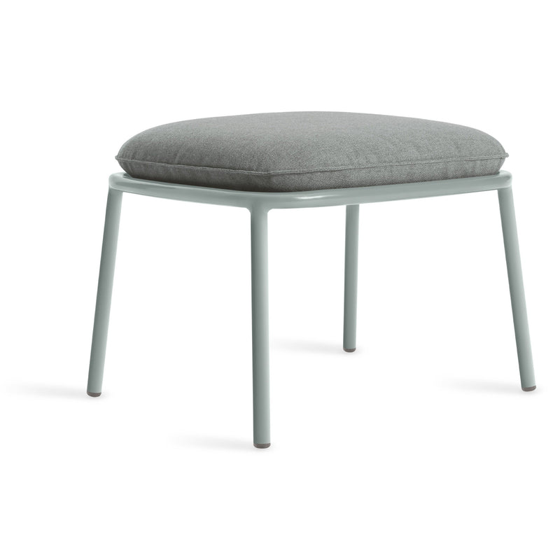 Mate Outdoor Ottoman in Toohey Breezy Blue