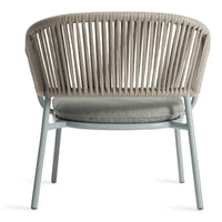 Mate Outdoor Lounge Chair in Toohey Breezy Blue - Angle 7