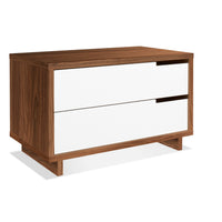 Modu-licious No. 1 Casegood Assembly - Walnut in Walnut - Angle 3