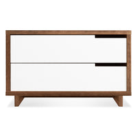 Modu-licious No. 1 Casegood Assembly - Walnut in Walnut - Angle 2