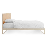 Me Time Bed in Camel Leather / Ivory - Angle 6