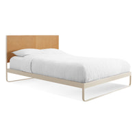 Me Time Bed in Camel Leather / Ivory - Angle 4