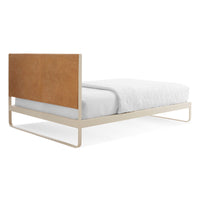 Me Time Bed in Camel Leather / Ivory - Angle 13