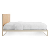 Me Time Bed in Camel Leather / Ivory - Angle 12