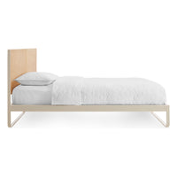 Me Time Bed in Camel Leather / Ivory - Angle 6