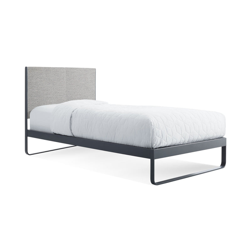 Me Time Bed in Tait Charcoal / Slate