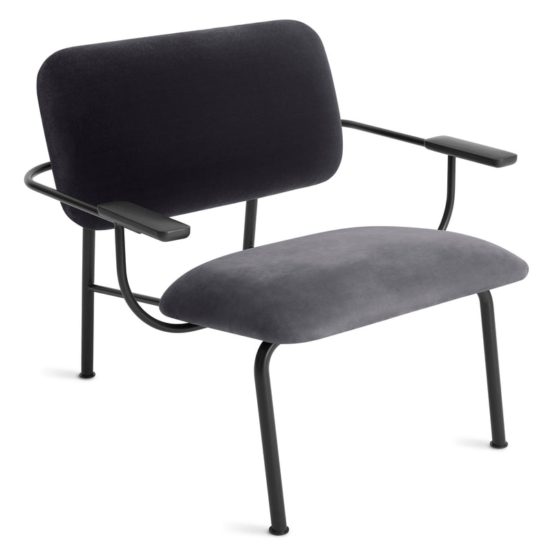 Method Lounge Chair en Skidway Ink / Ink Leather