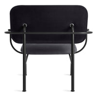 Method Lounge Chair in Skidway Ink / Ink Leather - Angle 6