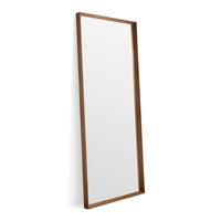 Mode Large Mirror in Walnut - Angle 3