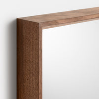 Mode Large Mirror in Walnut - Angle 6