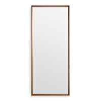 Mode Large Mirror in Walnut - Angle 1
