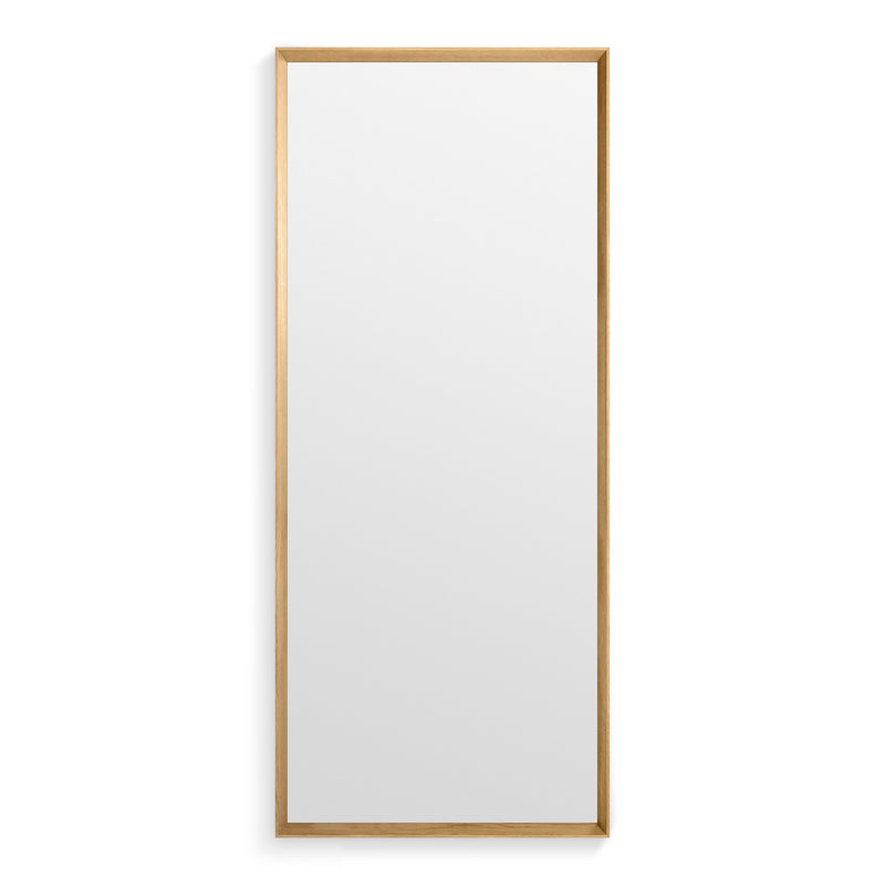Mode Large Mirror in White Oak