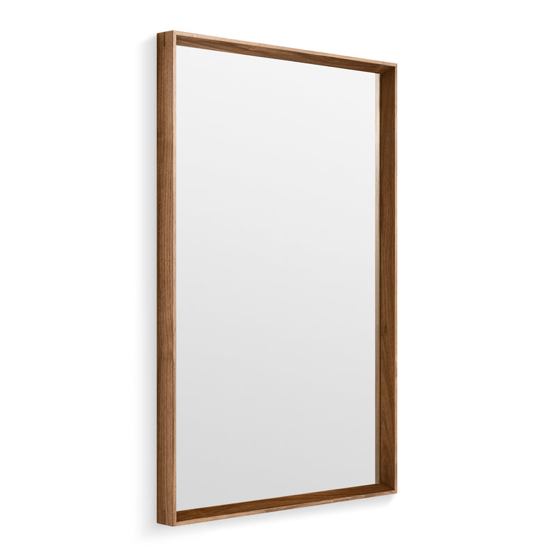 Mode Small Mirror in Walnut