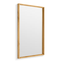 Mode Small Mirror in White Oak - Angle 2