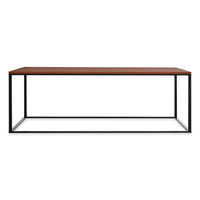 Minimalista Coffee Table in Walnut - Angle 1