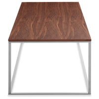 Minimalista Coffee Table in Walnut - Angle 5