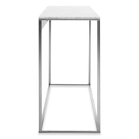 Minimalista Console Table in Marble - Angle 4