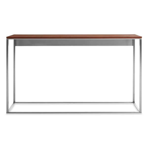 Minimalista Console Table in Walnut - Angle 1