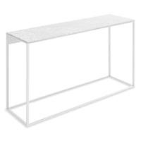 Minimalista Console Table in Marble - Angle 3