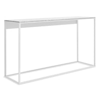 Minimalista Console Table in Marble - Angle 2