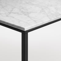 Minimalista Side Table in Marble - Angle 6