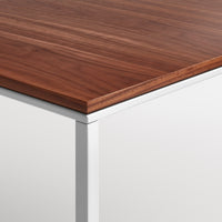 Minimalista Side Table in Walnut - Angle 6