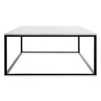 Minimalista Large Coffee Table in Marble - Angle 4