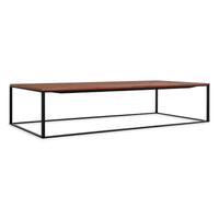 Minimalista Large Coffee Table in Walnut - Angle 2
