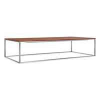 Minimalista Large Coffee Table in Walnut - Angle 2