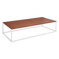 Minimalista Large Coffee Table in Walnut - Angle 3