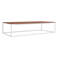 Minimalista Large Coffee Table in Walnut - Angle 2