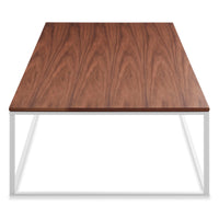Minimalista Large Coffee Table in Walnut - Angle 5