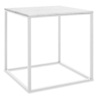 Minimalista Side Table in Marble - Angle 4