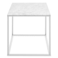 Minimalista Side Table in Marble - Angle 3