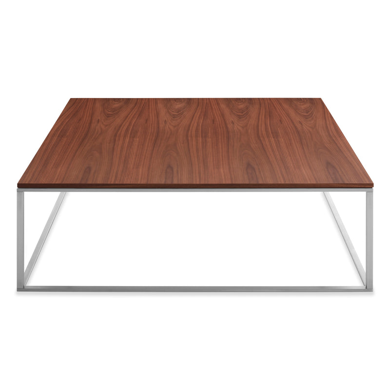 Minimalista Square Coffee Table in Walnut
