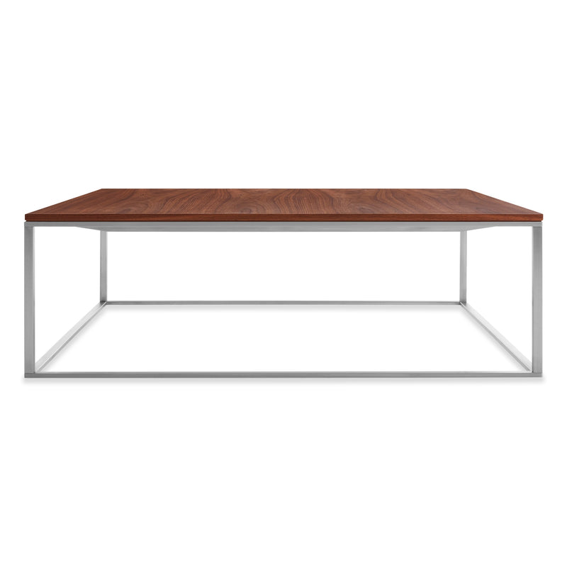 Minimalista Square Coffee Table in Walnut