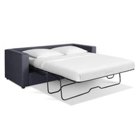 Mono 81&quot; Sleeper Sofa en Rostenkowski Blue - ángulo 4