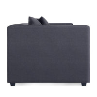 Mono 81&quot; Sleeper Sofa en Rostenkowski Blue - ángulo 3