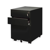 Filing Cabinet No. 1 in Black - Angle 1