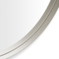 Hoopla Mirror in Putty - Angle 3
