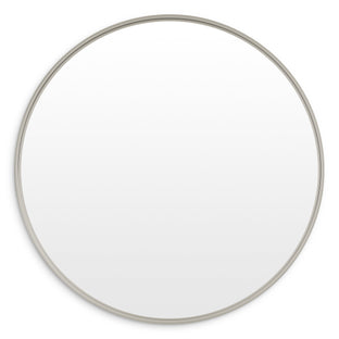 Hoopla Mirror in Putty - Angle 1