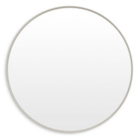 Hoopla Large Mirror in Putty - Angle 1