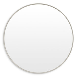Hoopla Large Mirror in Putty - Angle 1