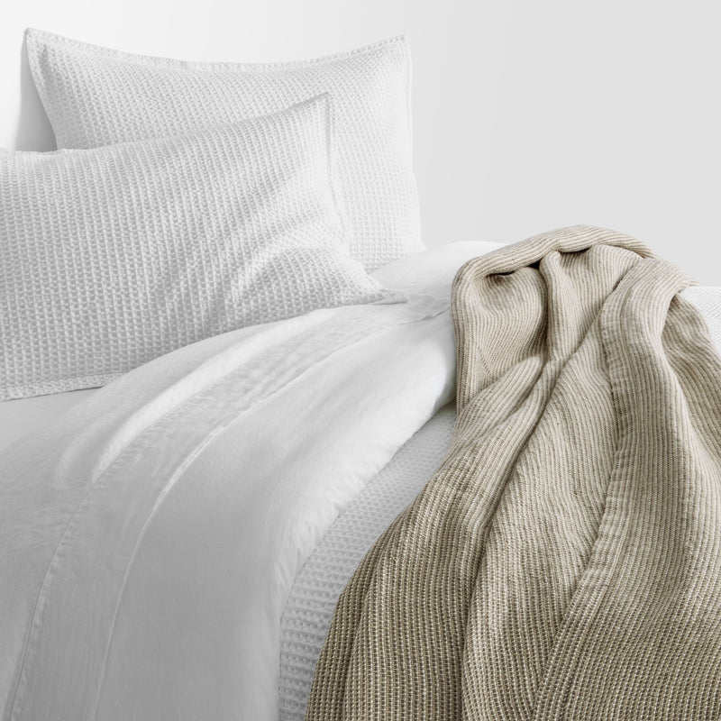 Marais Linen Throw in Color Mix 1