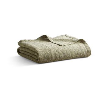 Marais Linen Throw in Color Mix 2 - Angle 1