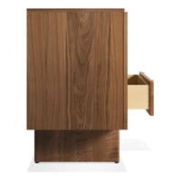 Murmur 1 Door / 3 Drawer Credenza in Walnut - Angle 8
