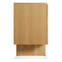 Murmur 1 Door / 3 Drawer Credenza in White Oak - Angle 7