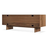 Murmur 2 Door / 2 Drawer Console in Walnut - Angle 11